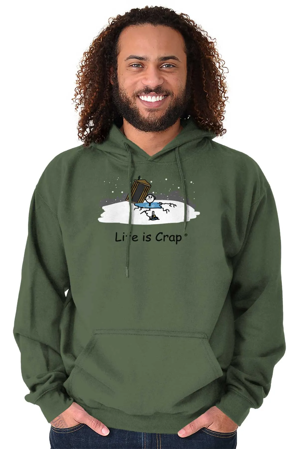 Ice Fishing Fail Hoodie