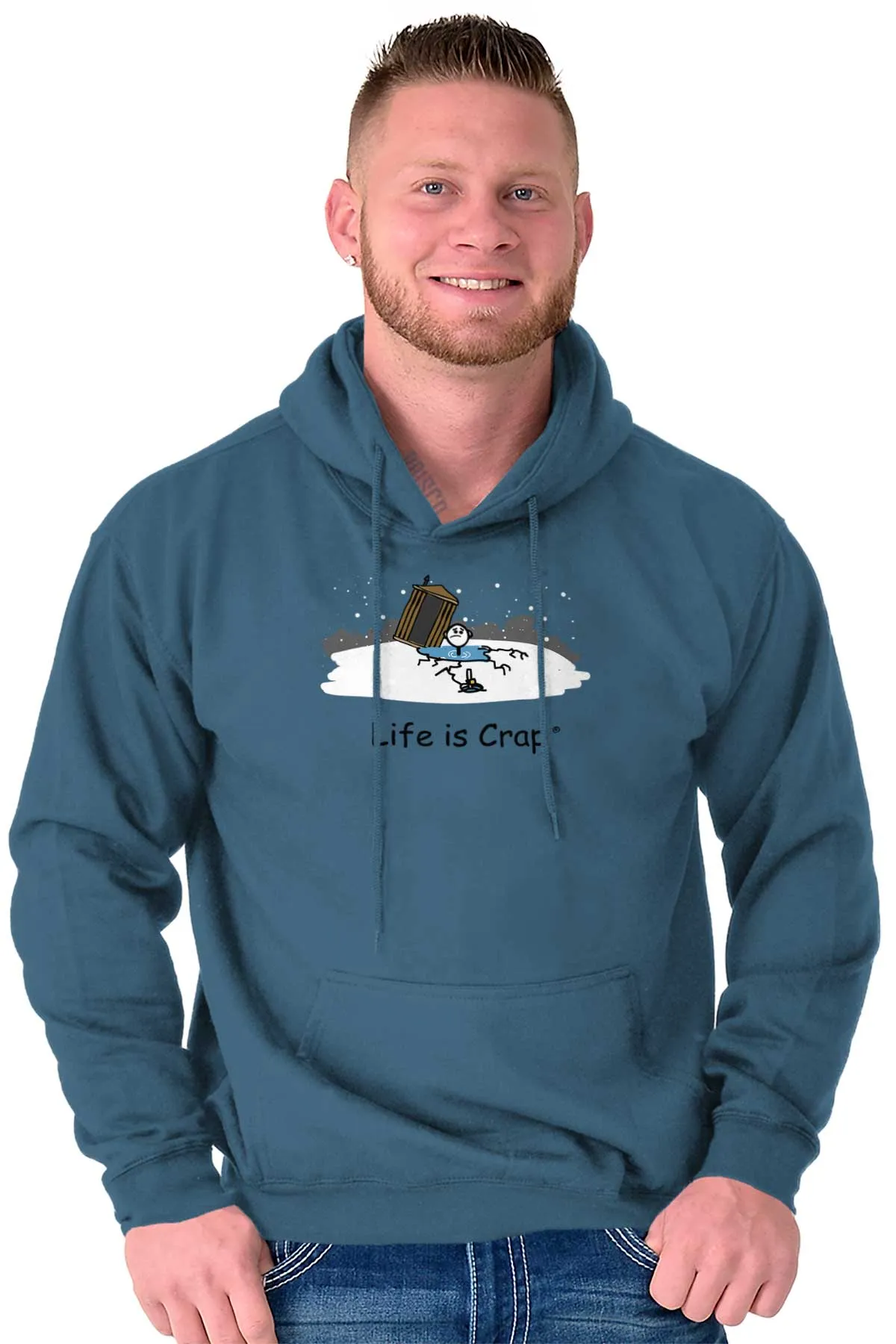 Ice Fishing Fail Hoodie