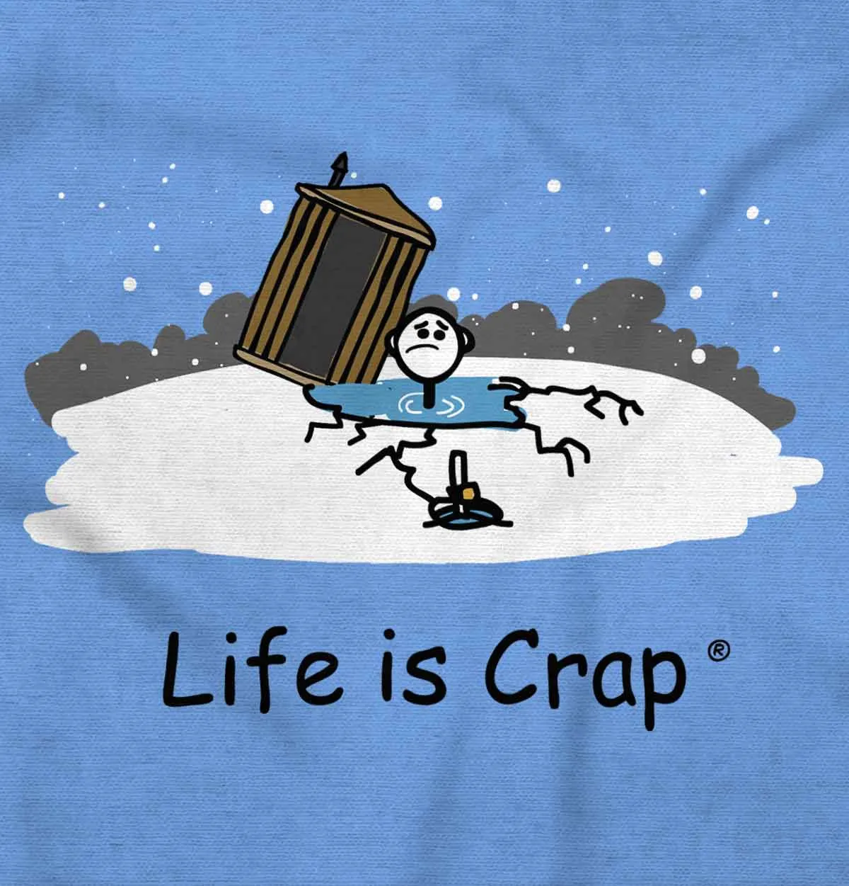 Ice Fishing Fail Hoodie