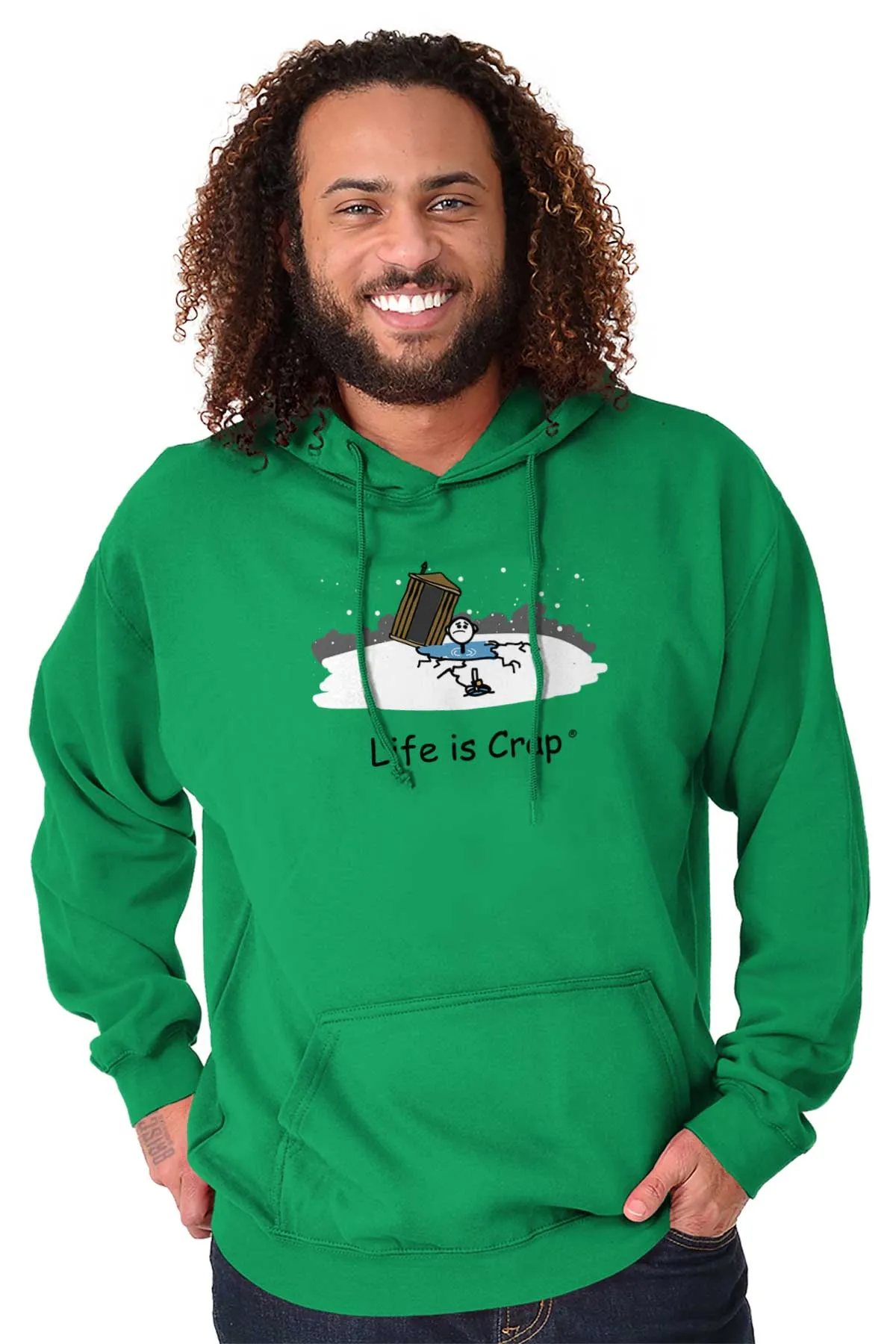 Ice Fishing Fail Hoodie