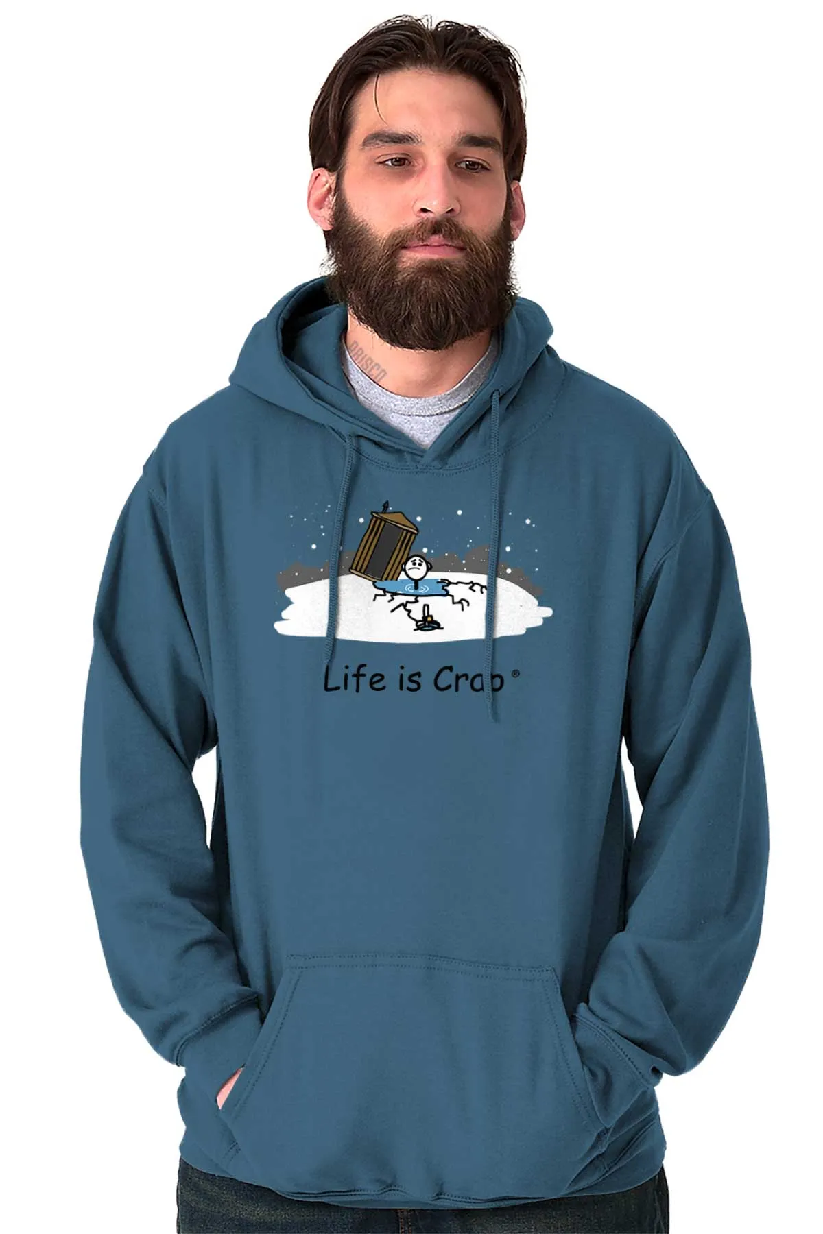 Ice Fishing Fail Hoodie