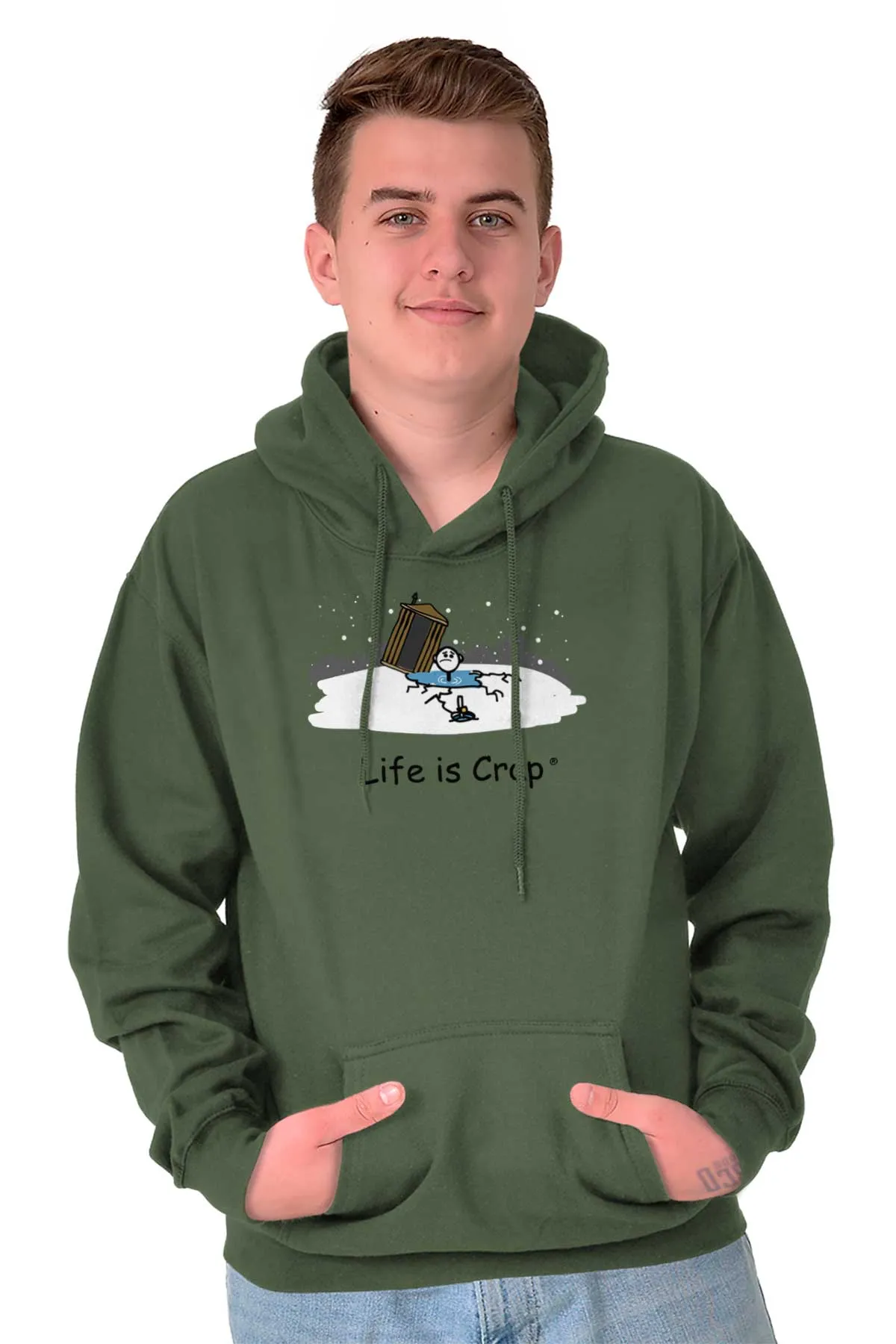 Ice Fishing Fail Hoodie