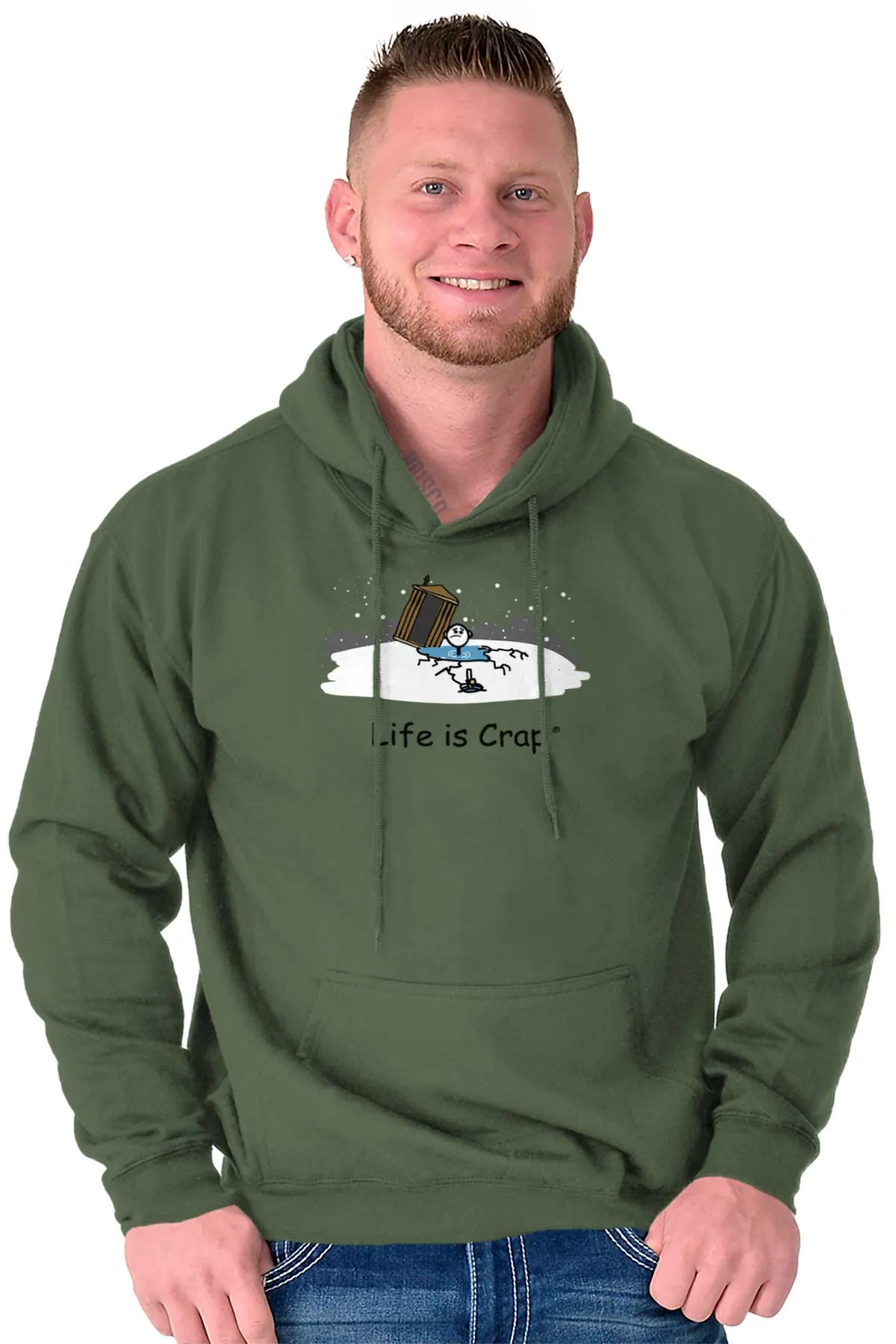 Ice Fishing Fail Hoodie