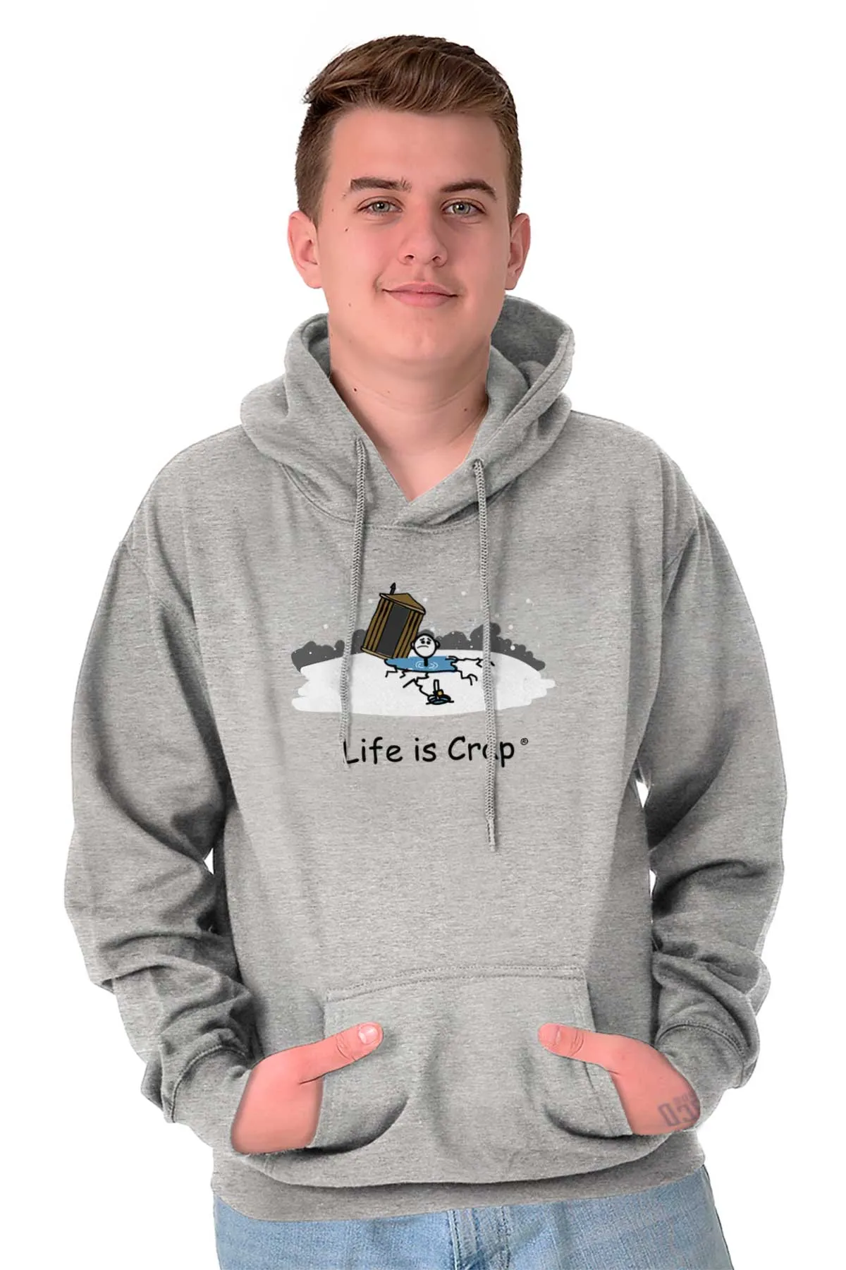Ice Fishing Fail Hoodie