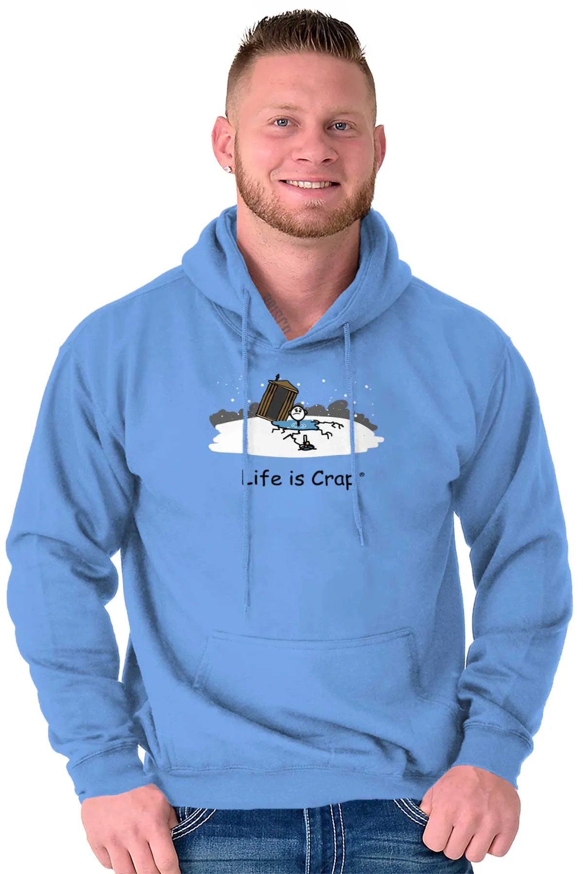 Ice Fishing Fail Hoodie