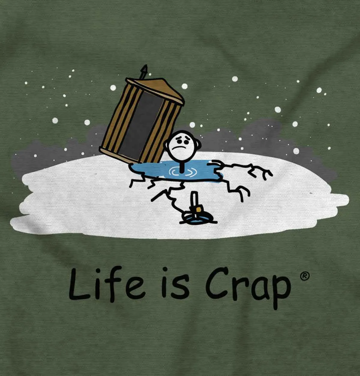 Ice Fishing Fail Hoodie