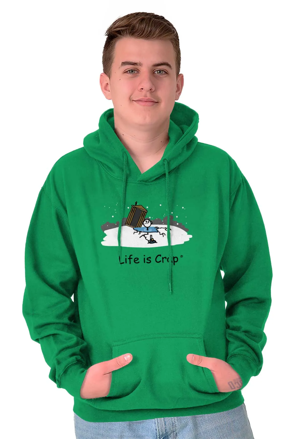 Ice Fishing Fail Hoodie