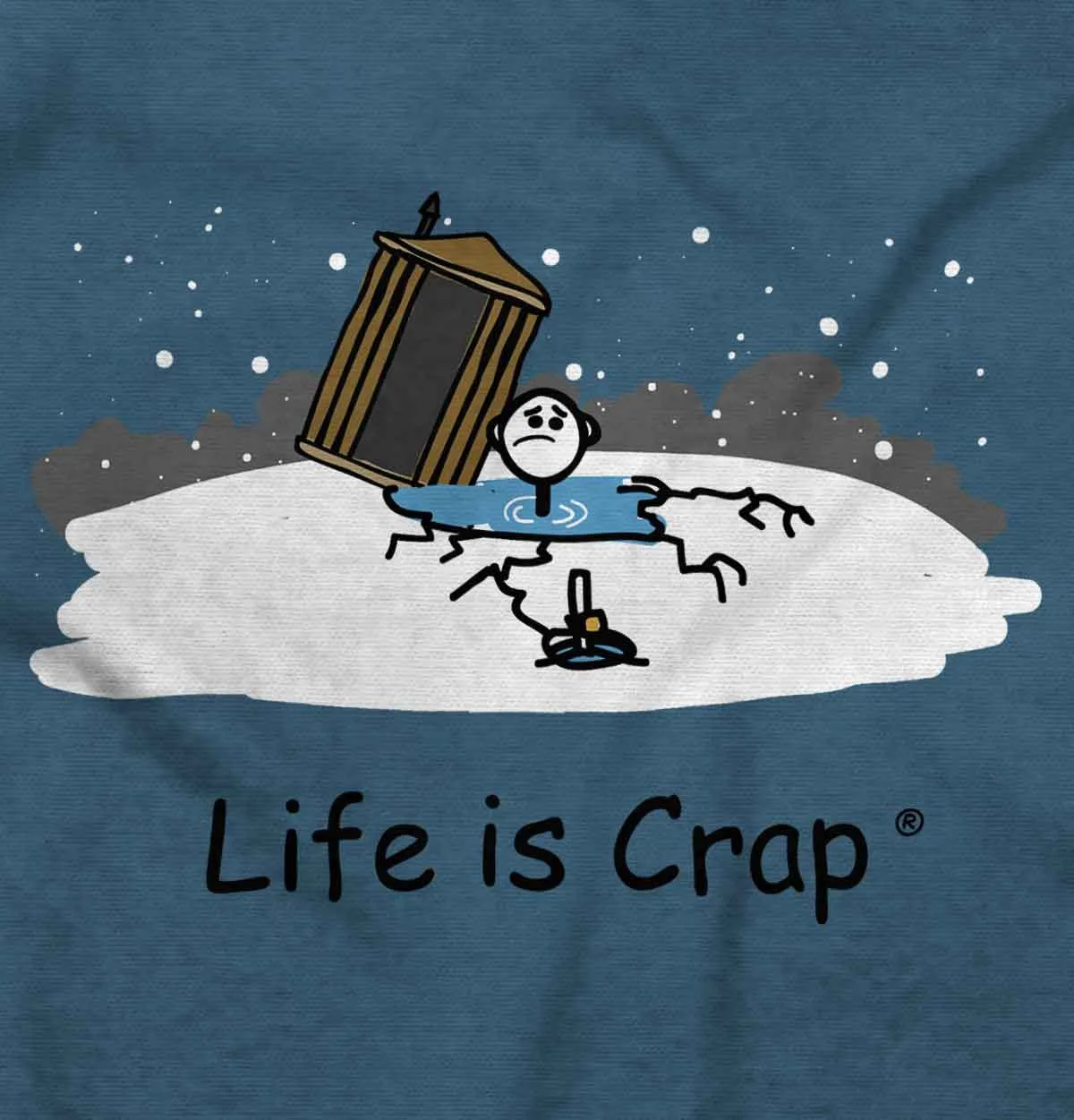 Ice Fishing Fail Hoodie