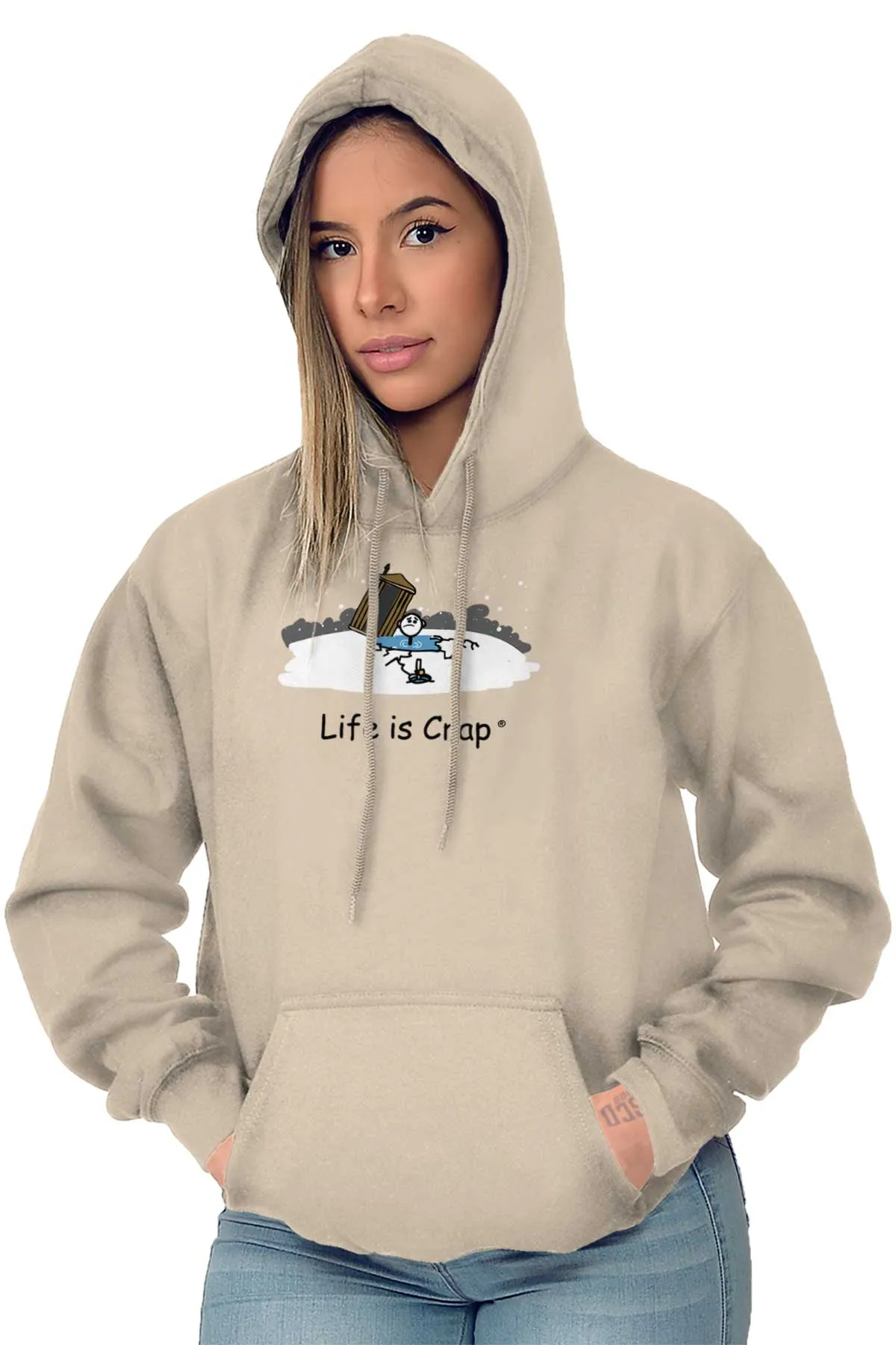 Ice Fishing Fail Hoodie