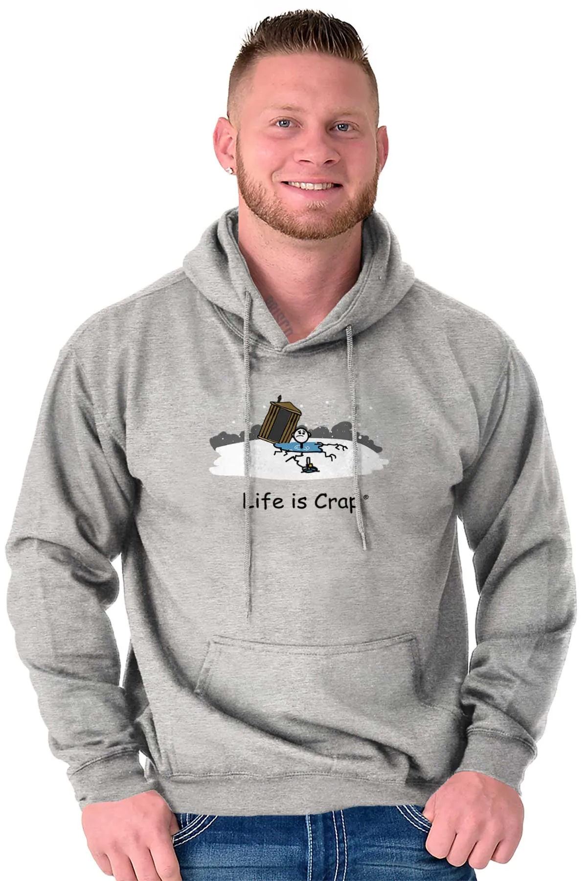 Ice Fishing Fail Hoodie