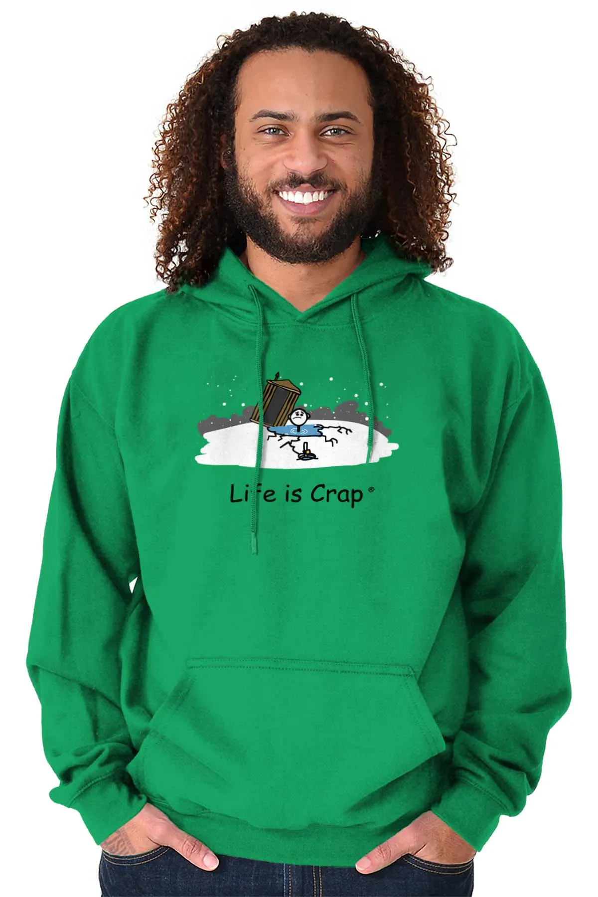 Ice Fishing Fail Hoodie