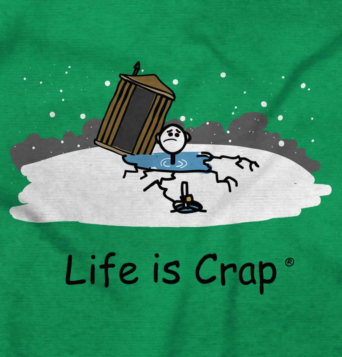 Ice Fishing Fail Hoodie