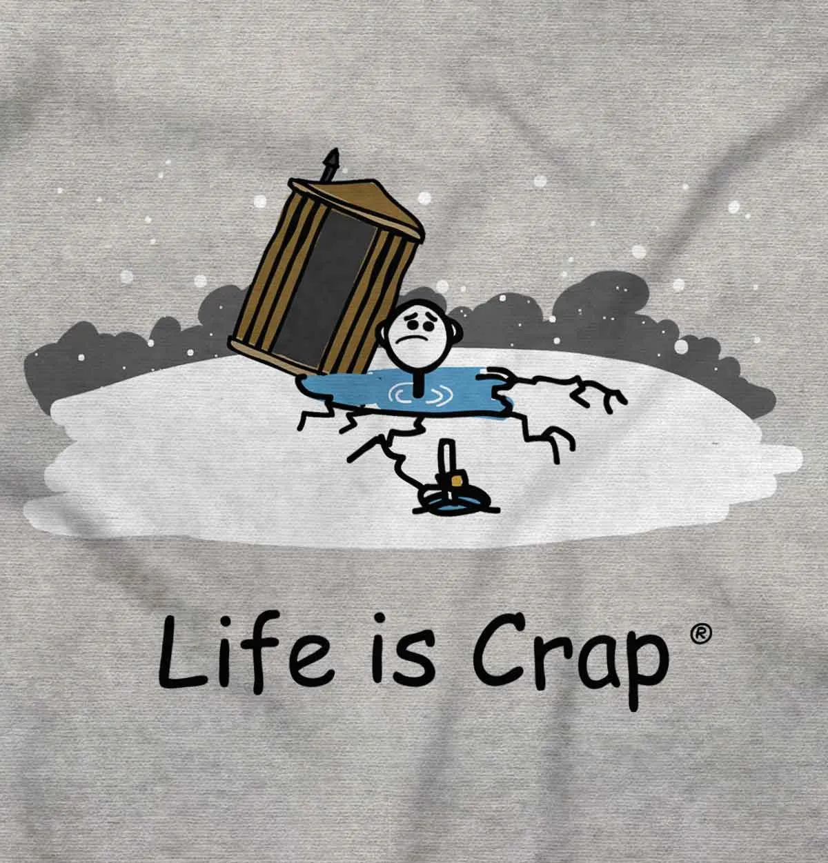 Ice Fishing Fail Hoodie