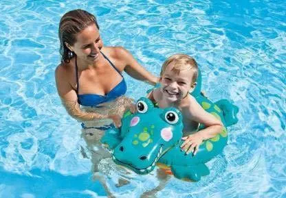 Intex Crocodile Shape Play and Swimming Ring - Ultimate Fun for Kids