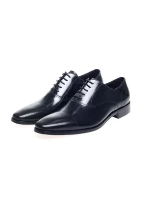 John White Bay Black Capped Oxfords