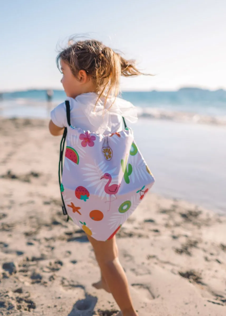 Kids Beach Towel and Swim Bag Bundle