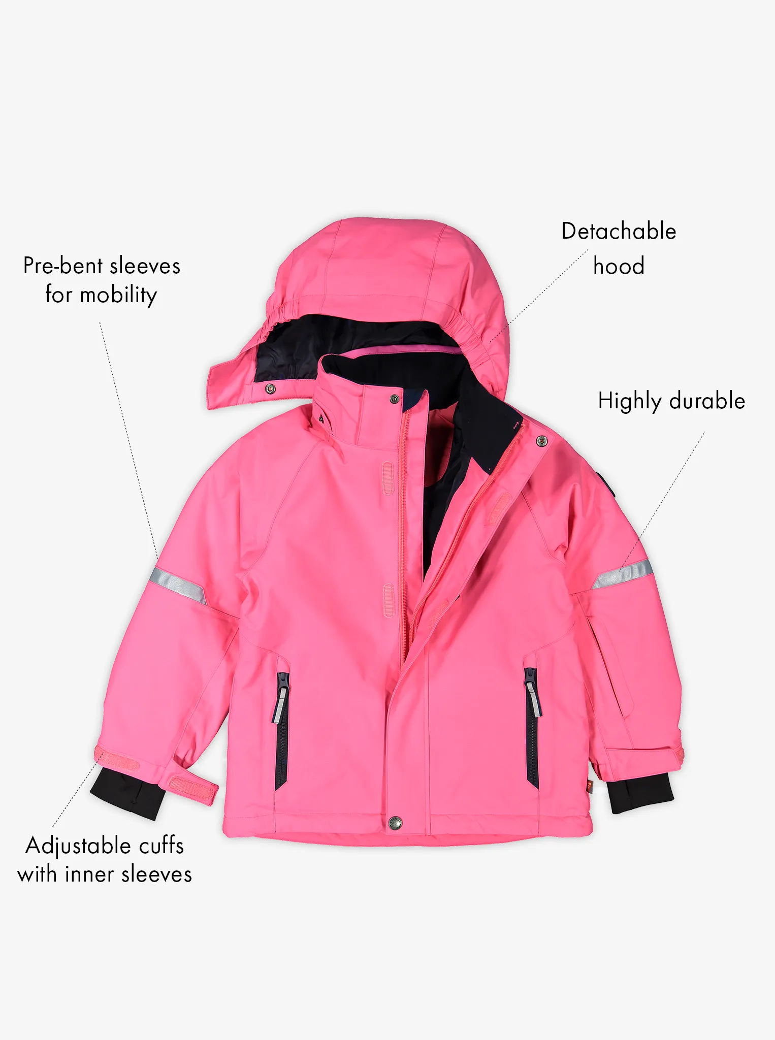Kids Padded Waterproof Coat