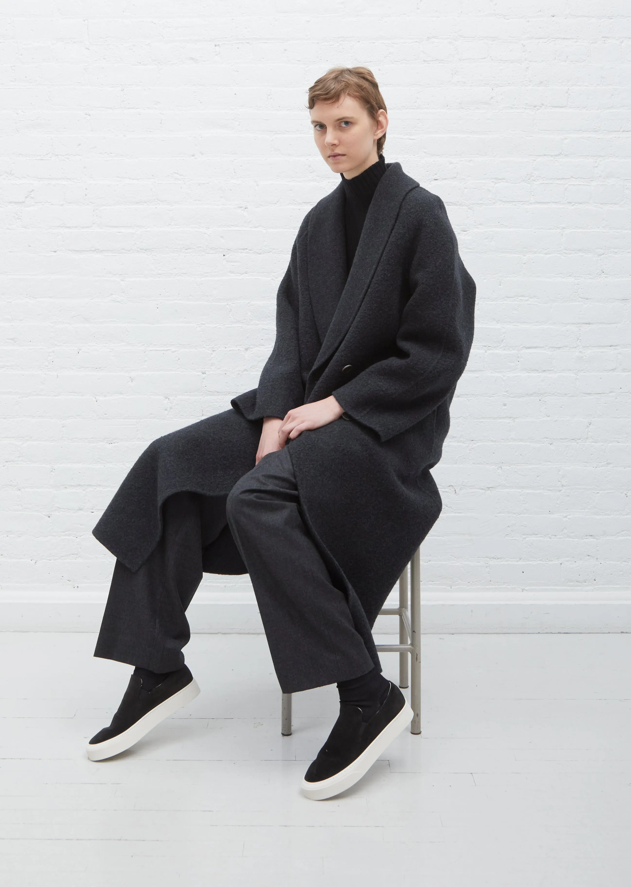 Marie H Suede — Black