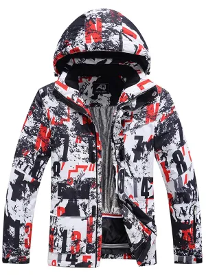 Men Fashion Skiing Snowboarding Jacket