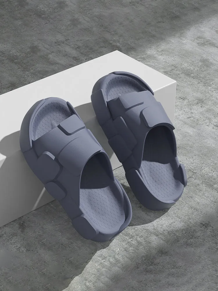 Men'S Cube-Upper Slippers