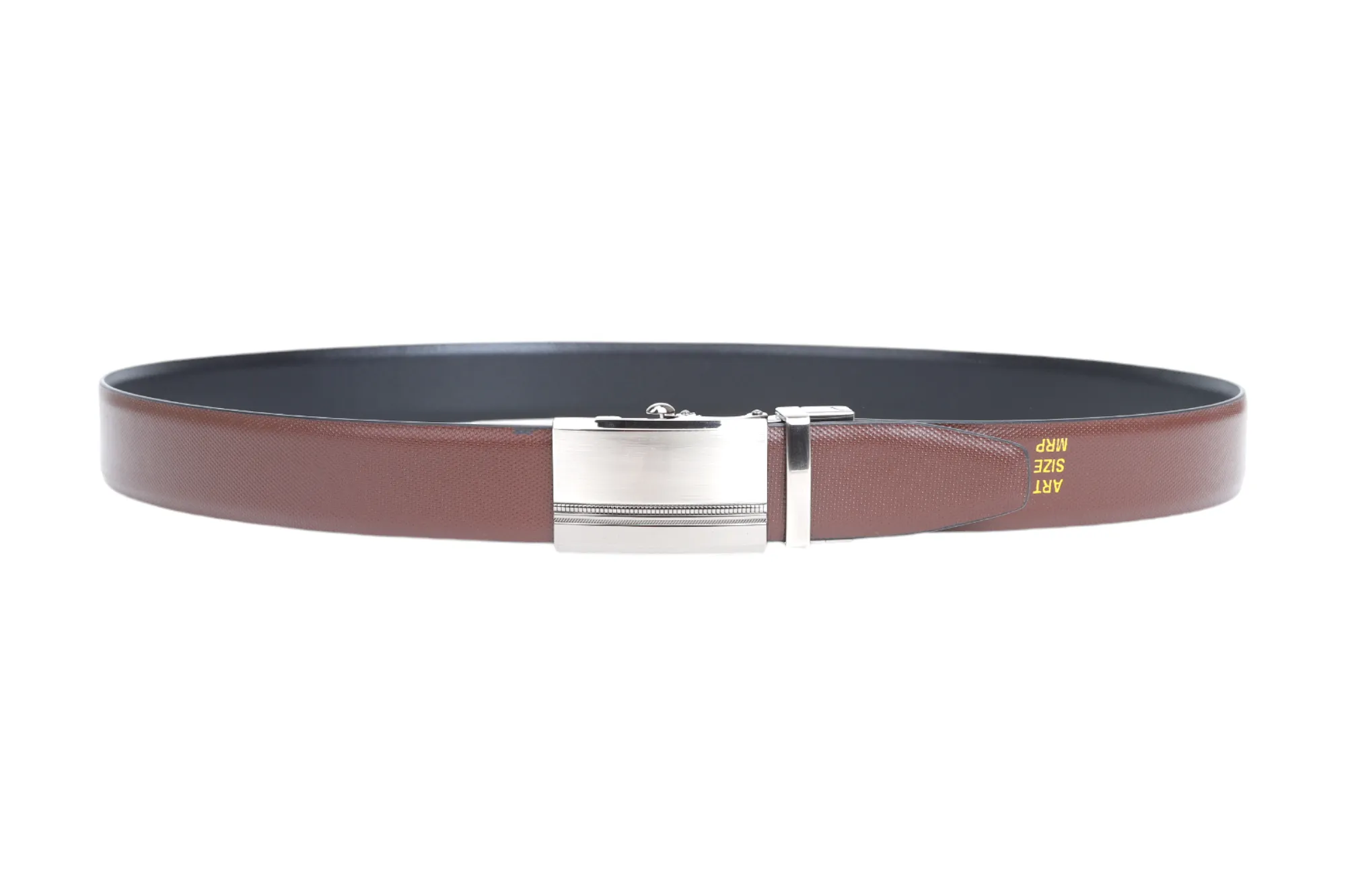 Mens Premium Reversible Autolock Leather Belt 913006
