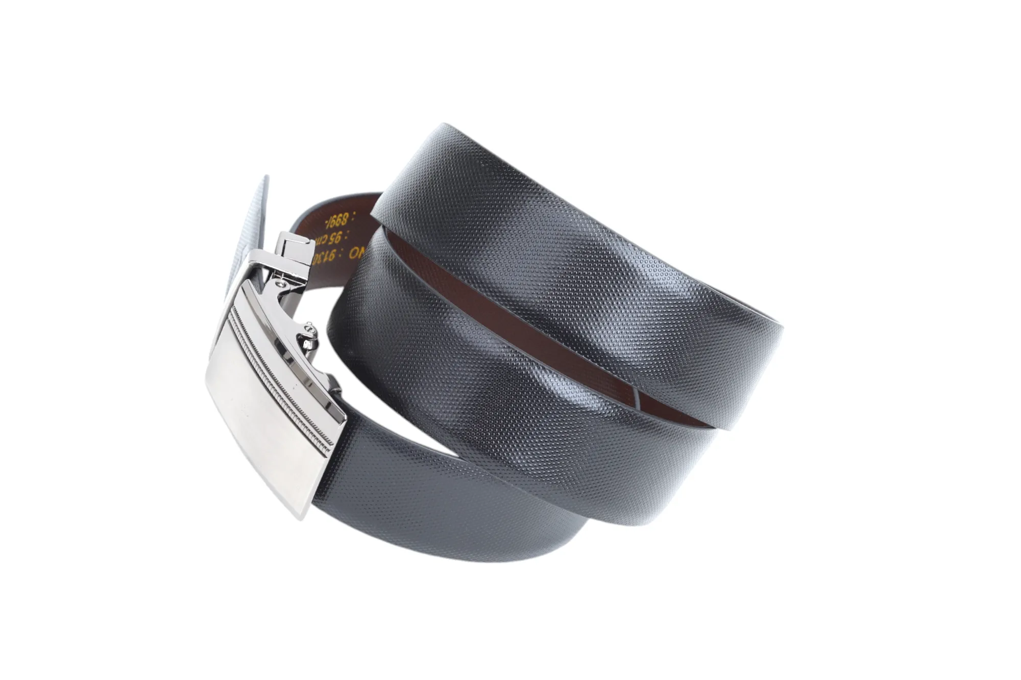Mens Premium Reversible Autolock Leather Belt 913006