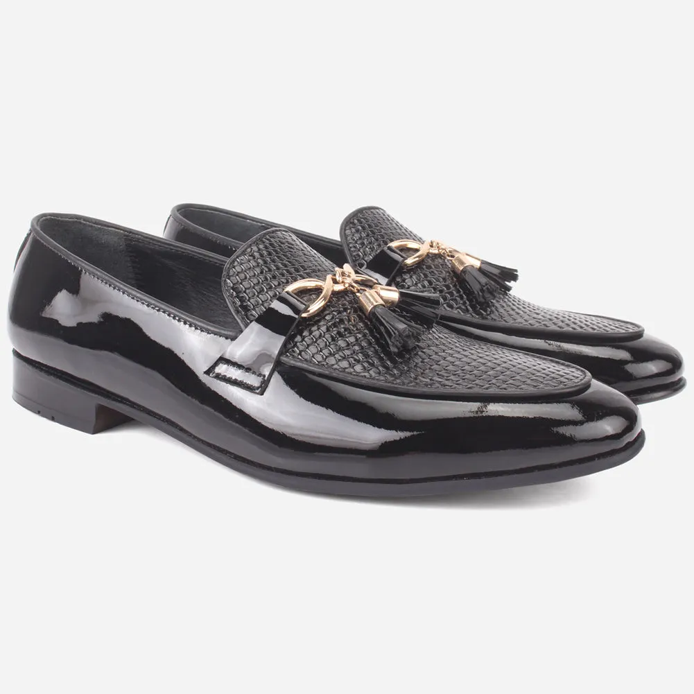 Men's "TIYOR" Tassels Detailing Leather Dress Shoes