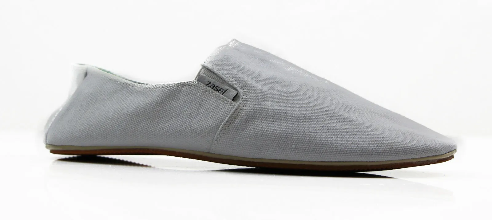 Mens Zasel Cotton Canvas Shoes White