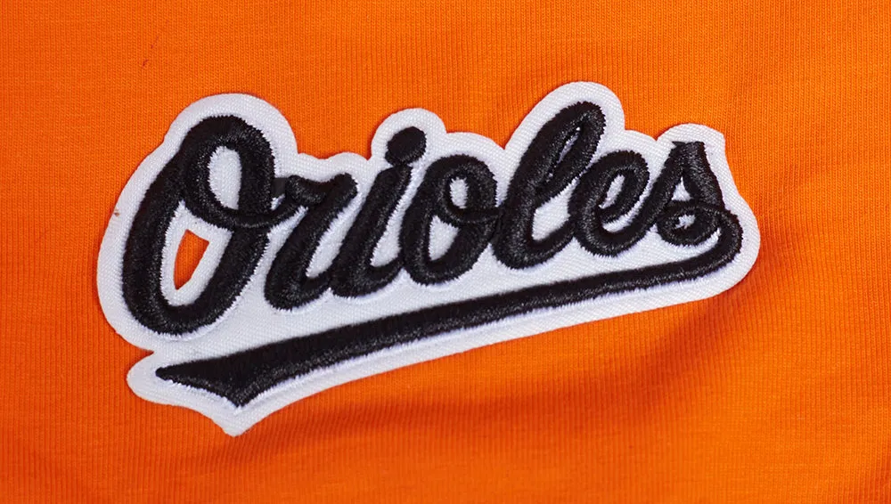 MLB BALTIMORE ORIOLES CLASSIC WOMEN'S BODY CON DRESS (ORANGE)