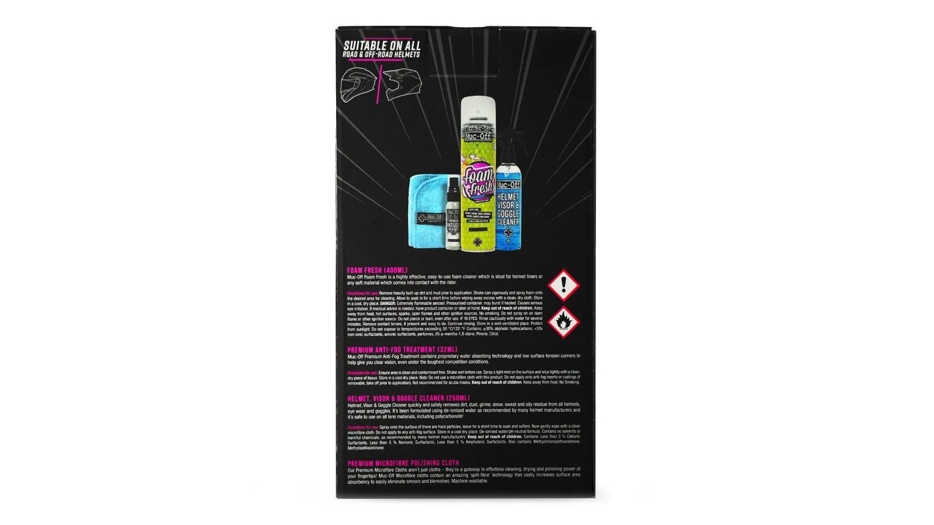 Muc-Off Bike Helmet Care Kit