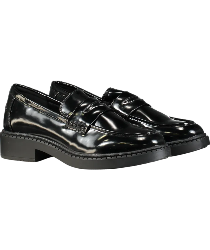 New Look Black Comfort Chunky Loafers UK 9 EU 42 👠