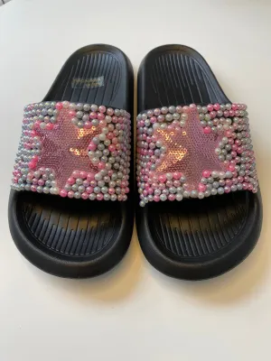 PINK KIE STAR PINK SLIDES