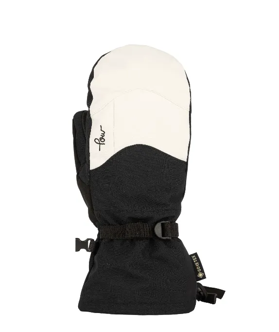 Pow Twisp Goretex Mitt White