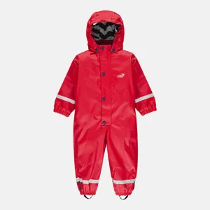 Puddleflex Waterproof Fleece Lined Puddle Suit Red