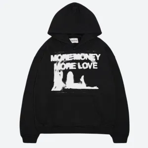 Riolio - More Money More Love Hoodie - chill guy 90s fashion mens fashion