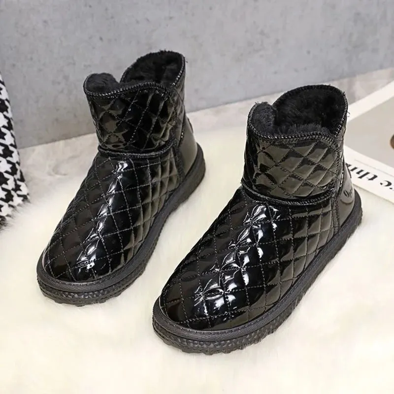 Snow and Fleece Waterproof Boots - Cecilia