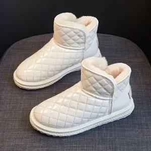 Snow and Fleece Waterproof Boots - Cecilia