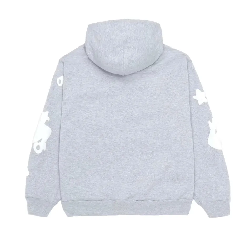 SP5DER BELUGA HOODIE HEATHER GREY