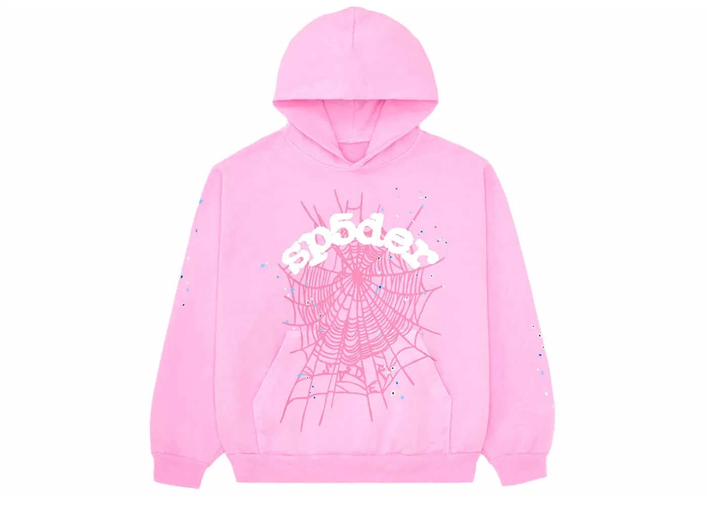 SP5DER OG WEB HOODIE PINK