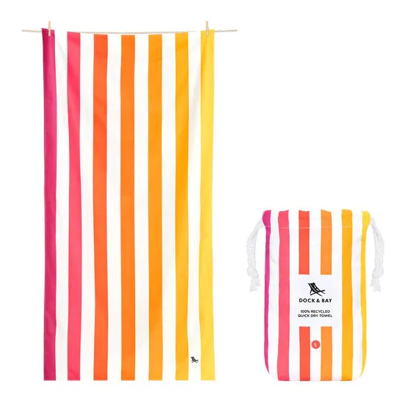 Summer Cabana Quick Dry Towel - Extra Large