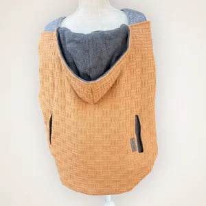 Sunflower Check Knitted - Sweater Knit Carrier Cover