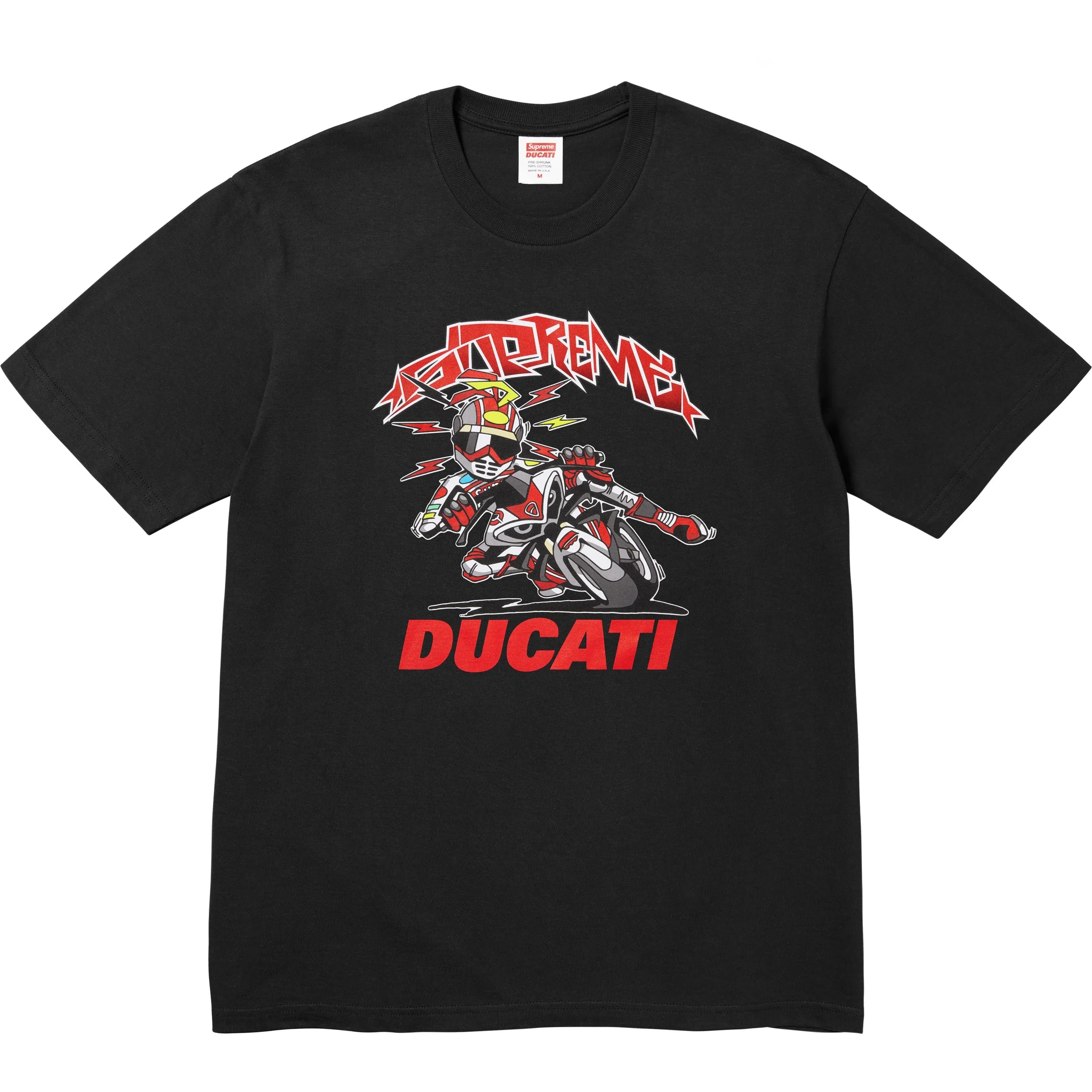 SUPREME®/DUCATI® BIKE TEE BLACK