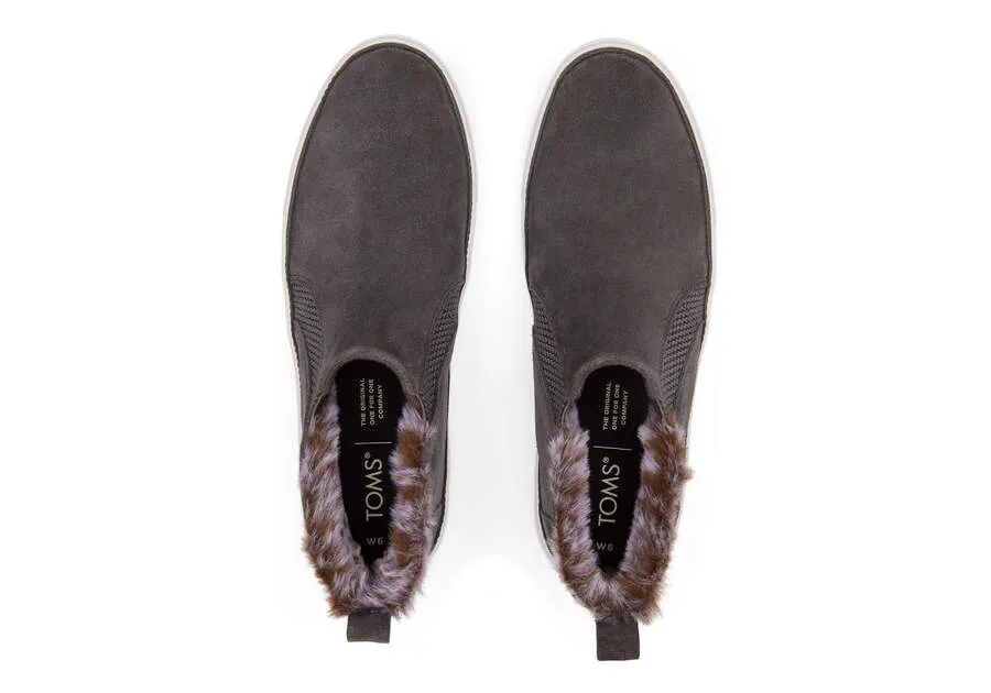 TOMS Womens Bryce Slip On Trainers - Pavement Grey