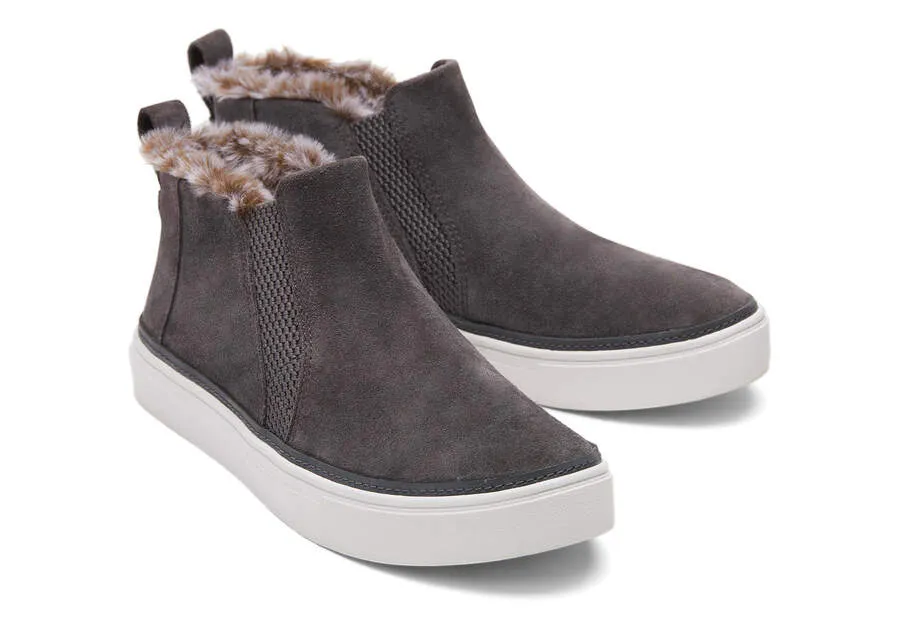 TOMS Womens Bryce Slip On Trainers - Pavement Grey