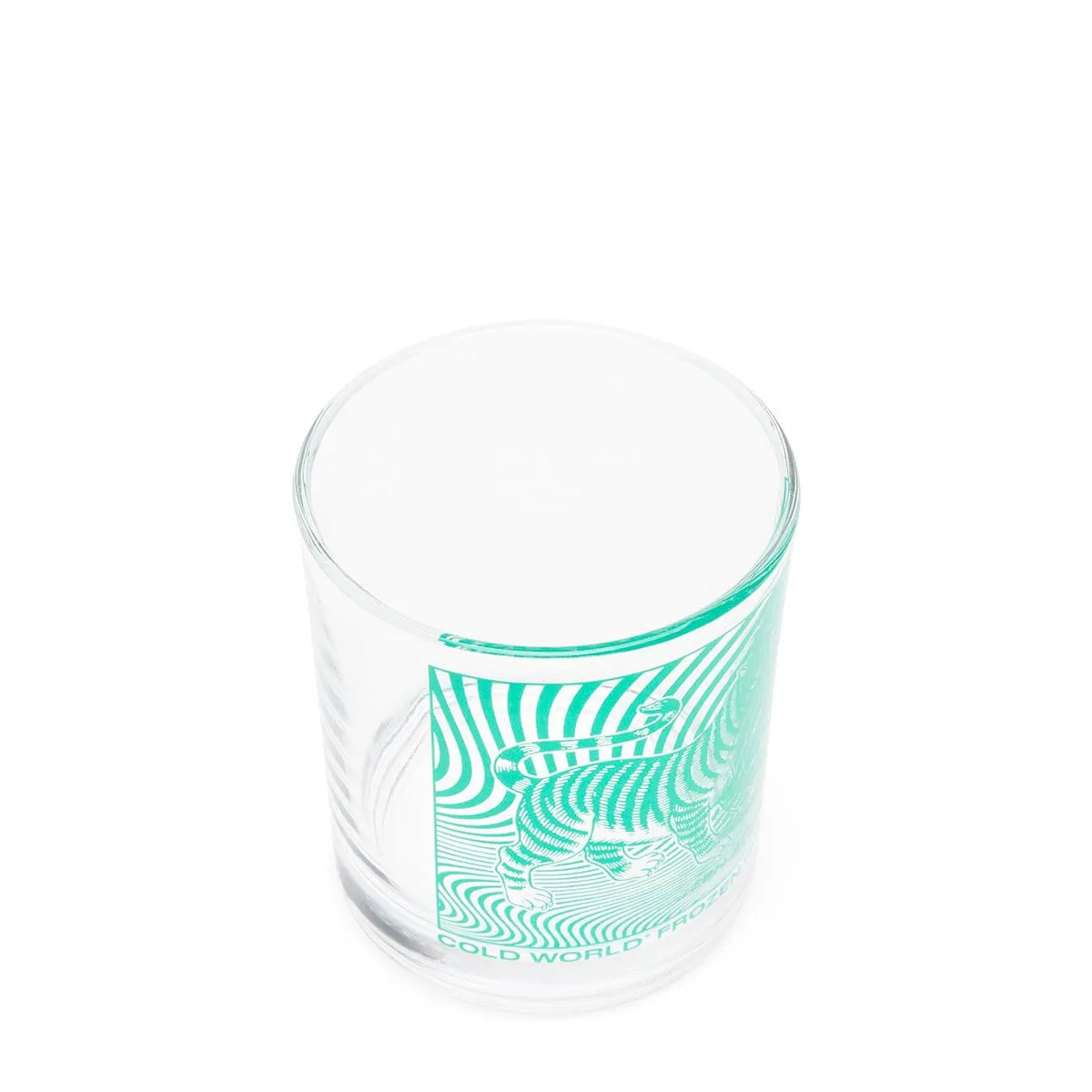 WAVY TIGER ROCKS GLASS