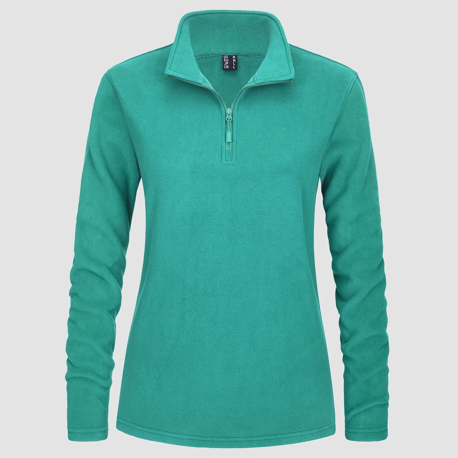 Women's Shirt 1/4 Zip Fleece Pullover Sweater Long Sleeve Sweatshirts Athletic Shirt