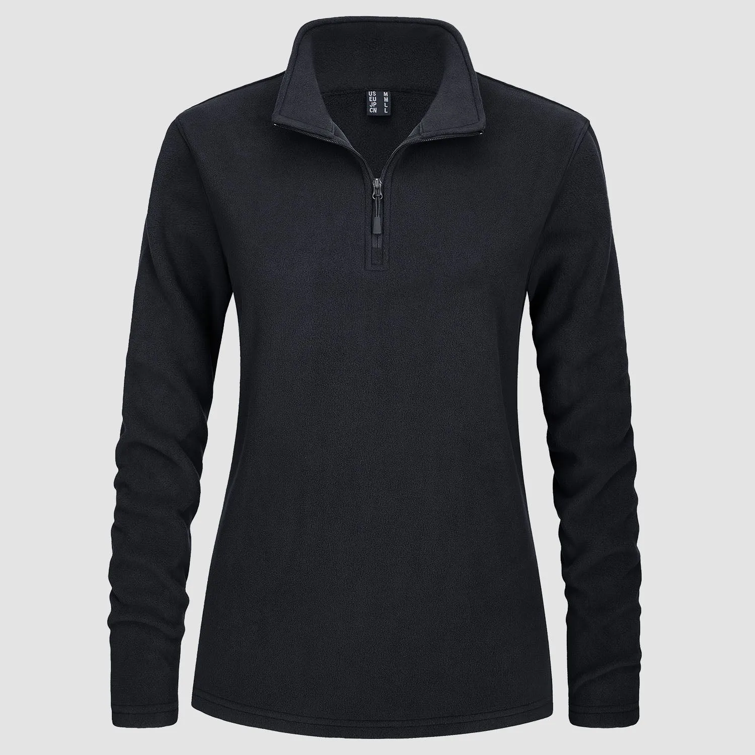 Women's Shirt 1/4 Zip Fleece Pullover Sweater Long Sleeve Sweatshirts Athletic Shirt