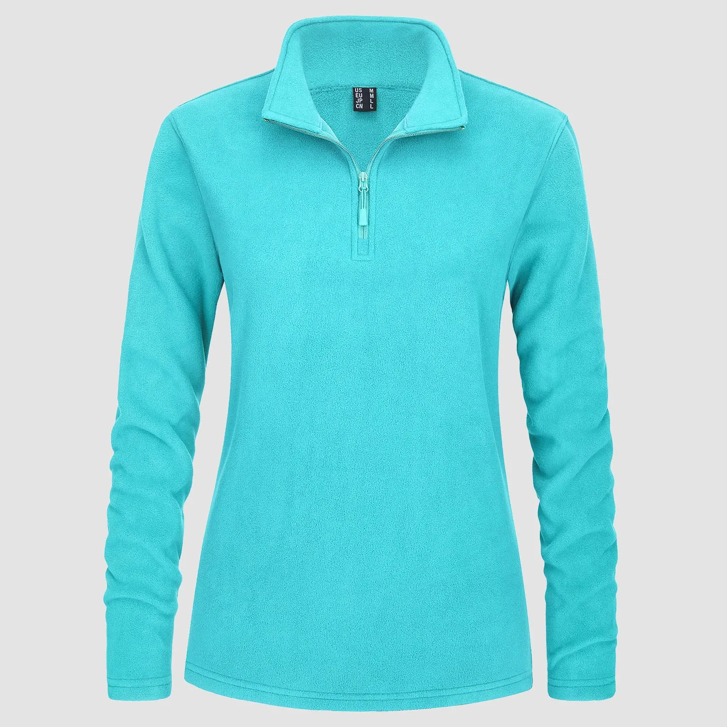 Women's Shirt 1/4 Zip Fleece Pullover Sweater Long Sleeve Sweatshirts Athletic Shirt