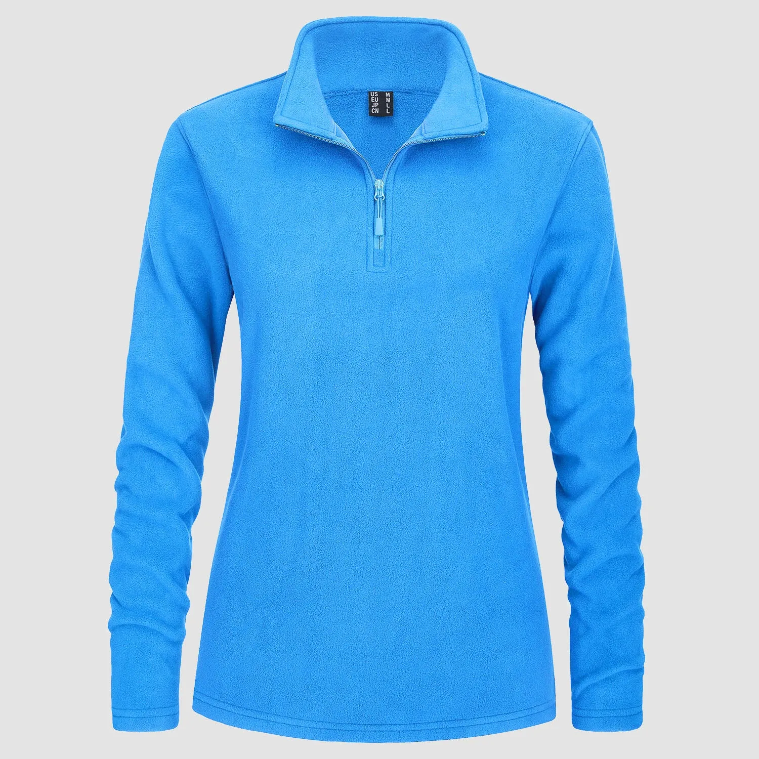 Women's Shirt 1/4 Zip Fleece Pullover Sweater Long Sleeve Sweatshirts Athletic Shirt