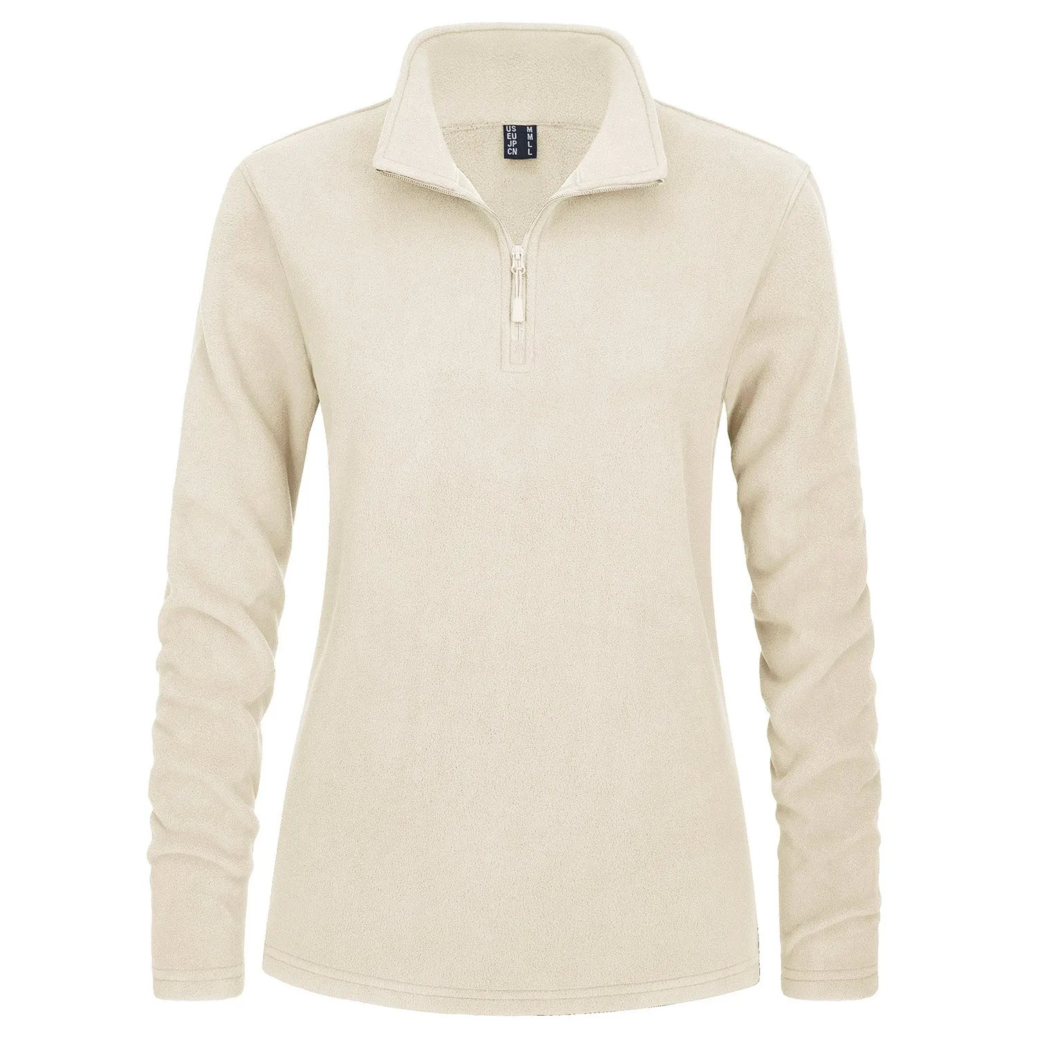 Women's Shirt 1/4 Zip Fleece Pullover Sweater Long Sleeve Sweatshirts Athletic Shirt